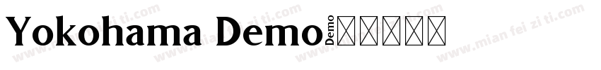 Yokohama Demo字体转换